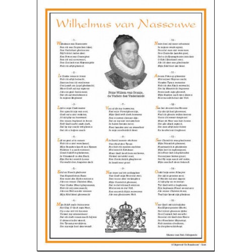 Uitdeelplaat - Volkslied